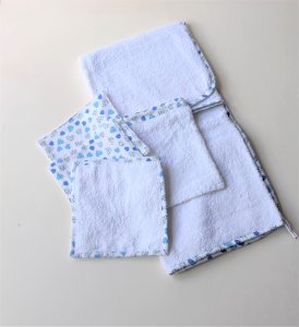 accessoire de bain petit coeur