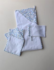 accessoire de bain petit coeur